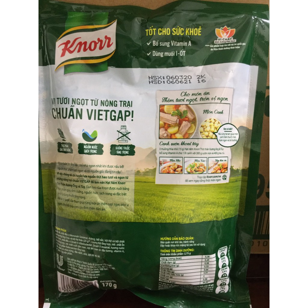 HẠT NÊM KNORR 170G