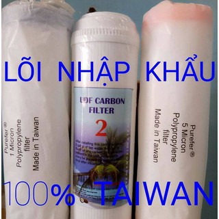 Bộ lõi lọc nước 1 2 3 nhập đài loan