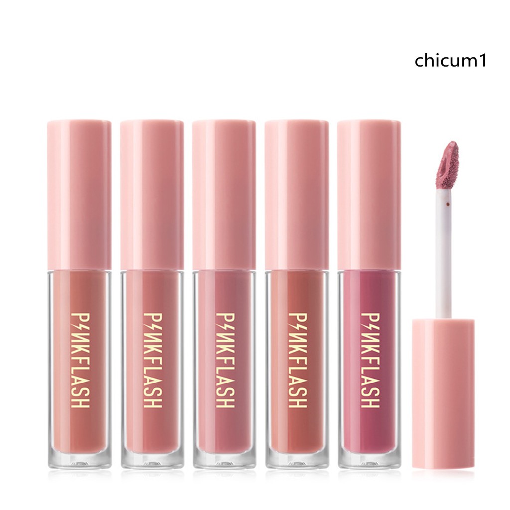 [Hàng mới về] Son môi dạng lỏng dưỡng ẩm màu sắc cuốn hút trang điểm lâu trôi thời trang