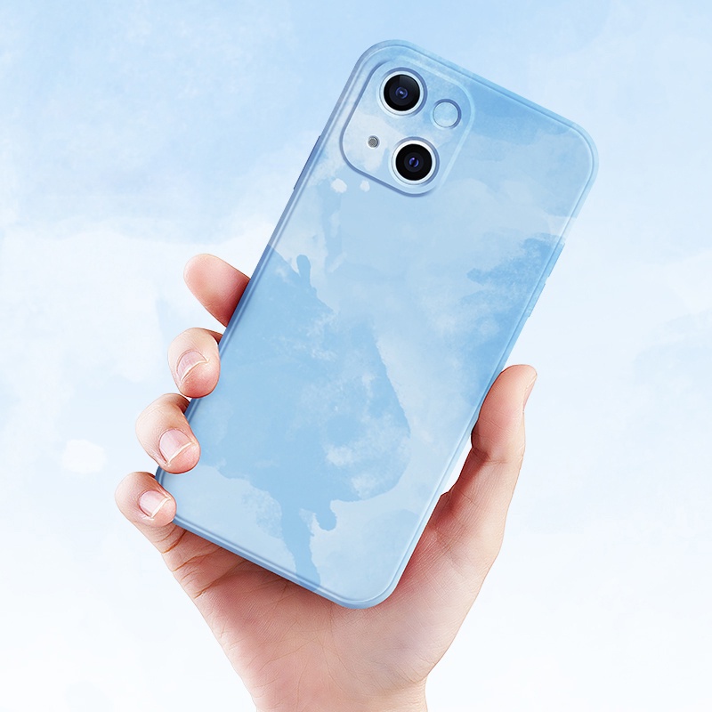 Ốp điện thoại silicon mềm nhiều màu sắc bảo vệ ống kính cho iphone 13 Pro Max 13 Pro Phone