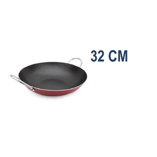 Chảo kyofa, chảo chống dính 32cm, sâu lòng, 2 quai