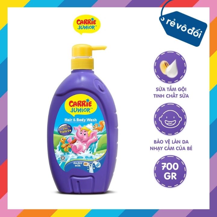Sữa tắm gội toàn thân cho bé Carrie Junior - Malaysia