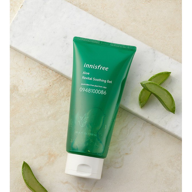 Gel Lô Hội Dưỡng Ẩm Làm Mềm Và Mịn Da Innisfree Aloe Revital Soothing Gel 300ml