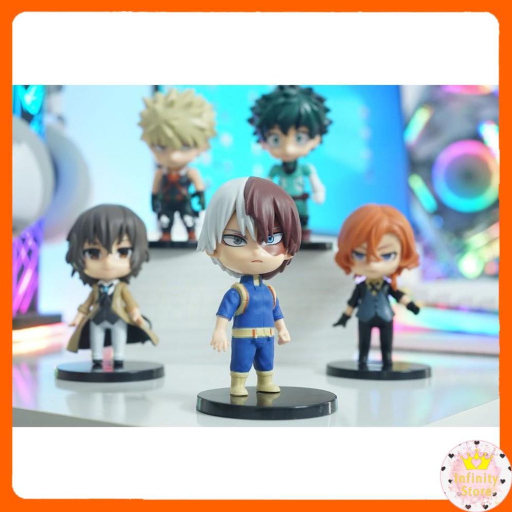 SET 5 MÔ HÌNH MY HERO ACADEMIA CHIBI 10CM INFINY DECOR