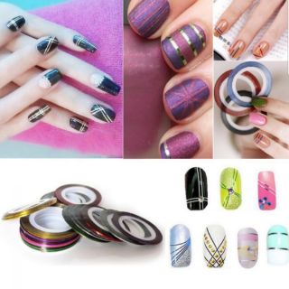 5 cuộn băng keo trang trí móng