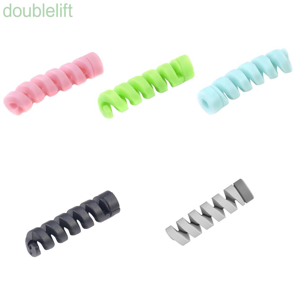 Vỏ bảo vệ dây cáp usb chất liệu silicon hình xoắn ốc chống gãy