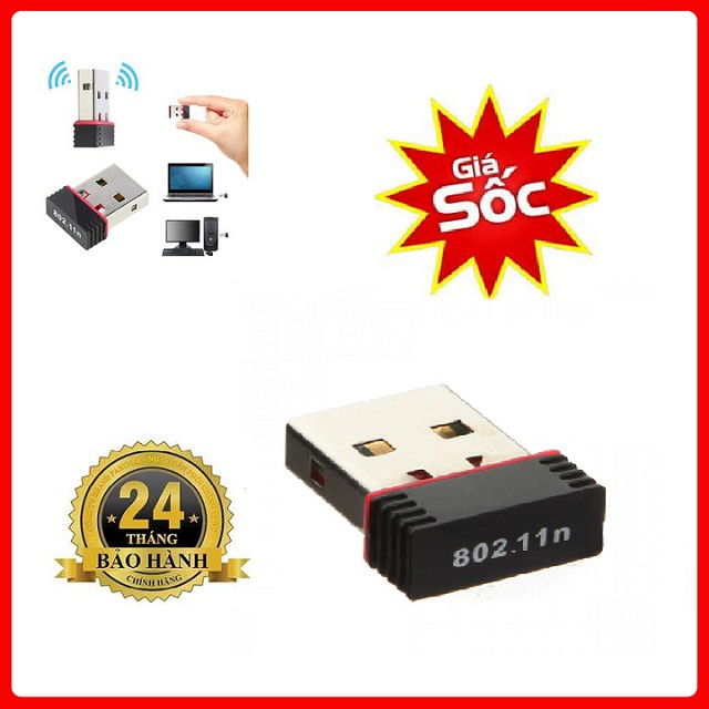 USB Thu Wifi 802.11 Nano