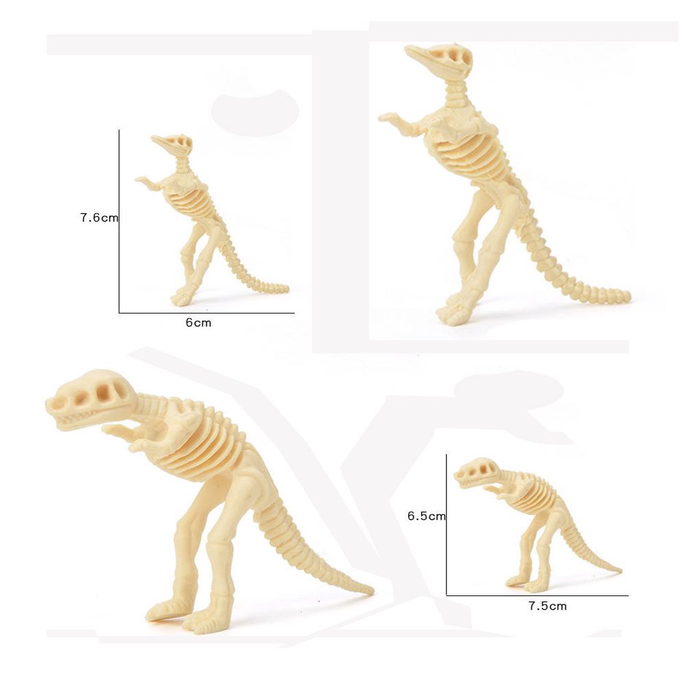 🎈Future🎈 Set 12 bộ xương khủng long đồ chơi cho bé|Bộ xương