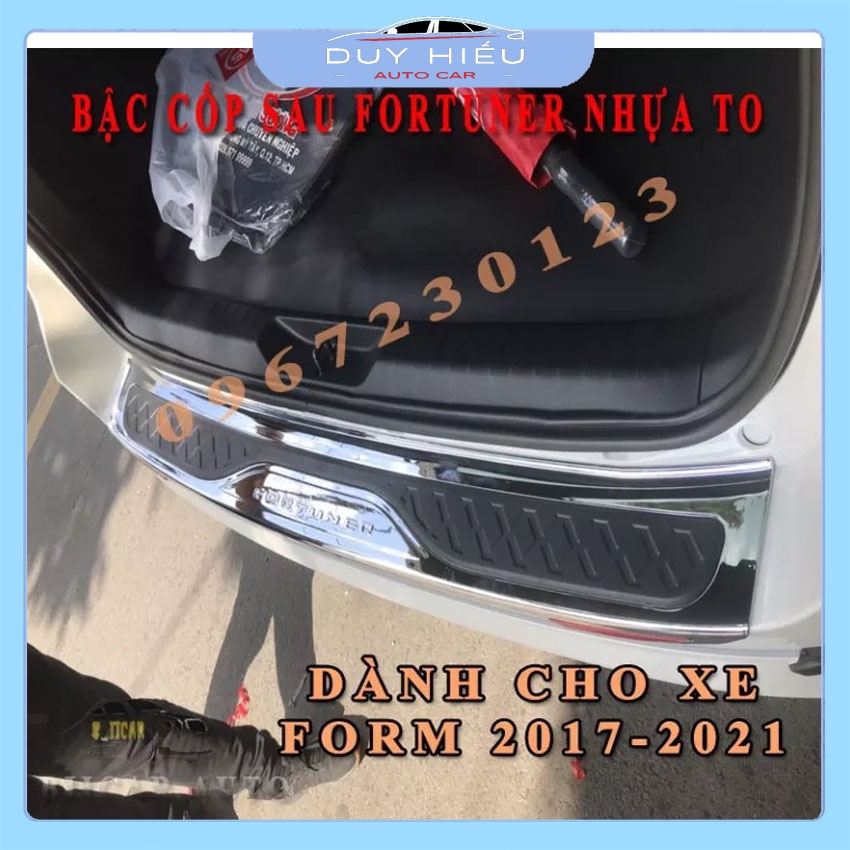Chống Xước Sau Cốp Chống Trày Cốp TOYOTA FORTUNER 2007-2021 Hàng Đẹp