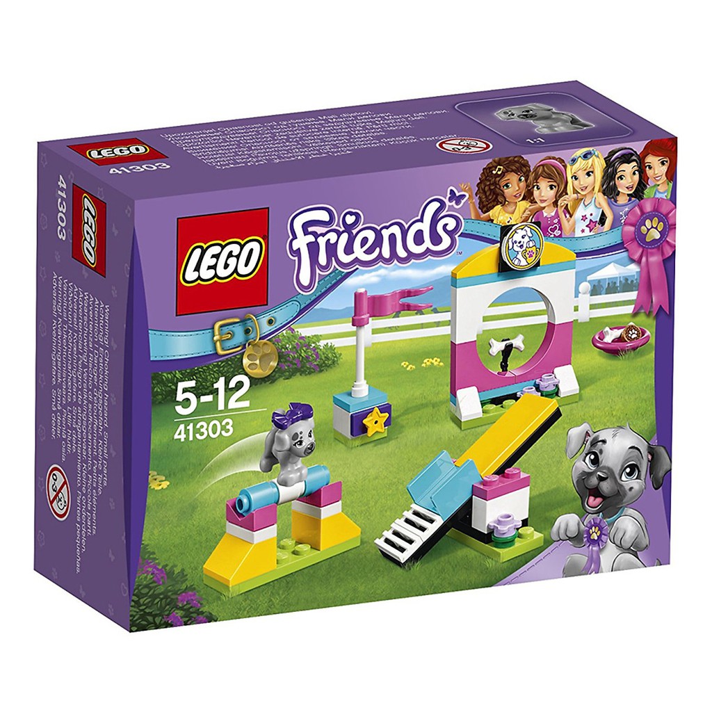 Đồ chơi lắp ráp Lego chính hãng - Lego Friends, Sân chơi cún cưng - 41303