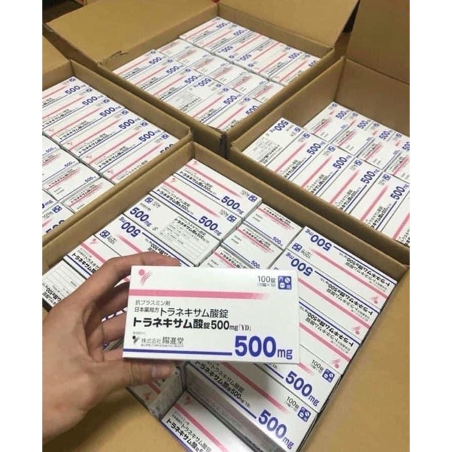 viên u.ống trắng da mờ nám transamin 500mg nhật bản 100v | BigBuy360 - bigbuy360.vn