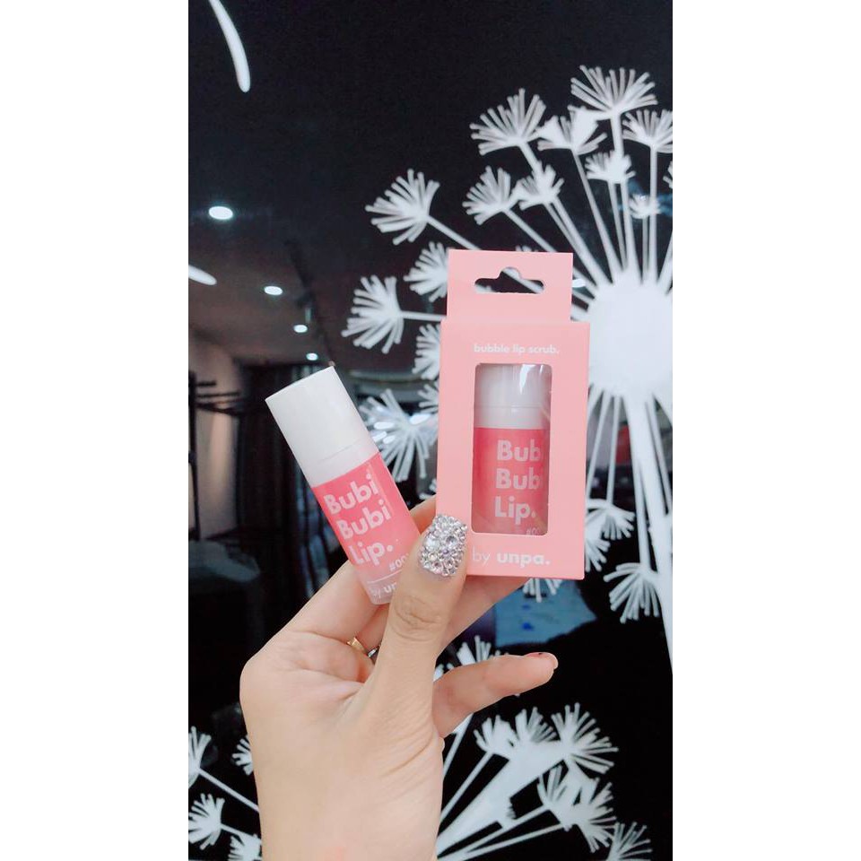 TẨY DA CHẾT MÔI BUBBLE GREEN TOK TOK - BUBI LIP | BigBuy360 - bigbuy360.vn