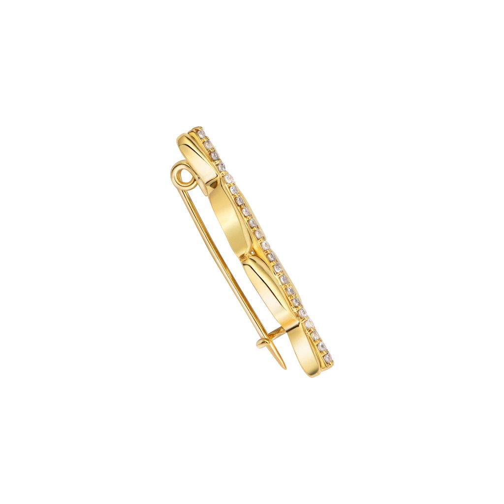 Cài Áo Bạc Đính Đá Style By PNJ DNA XM00Y000002