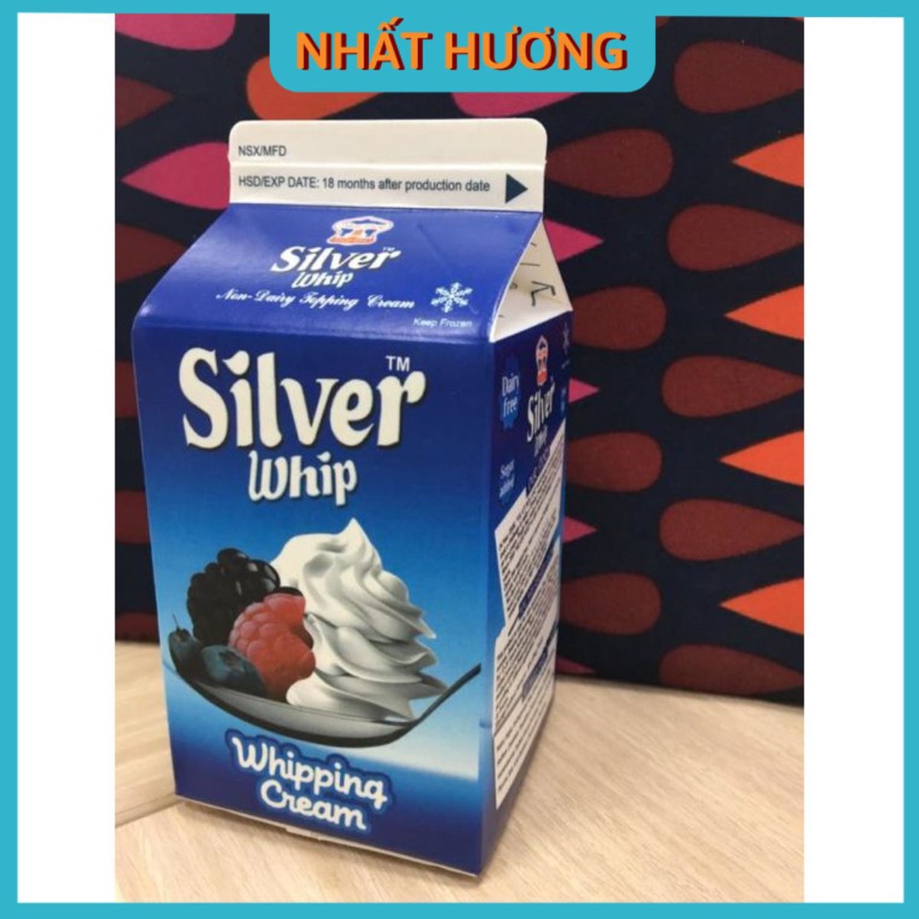 Kem Trang Trí Bánh Silver Whip 500g