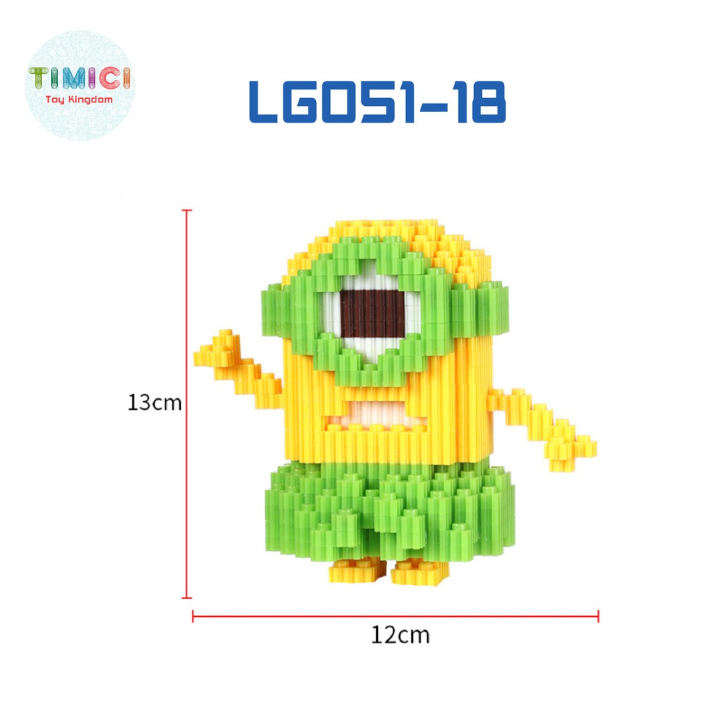 [LG051] Đồ chơi LEGO Cute Cartoon Series lắp ráp mô hình 3D MAGIC BLOCK độc đáo cho bé phát triển trí thông minh