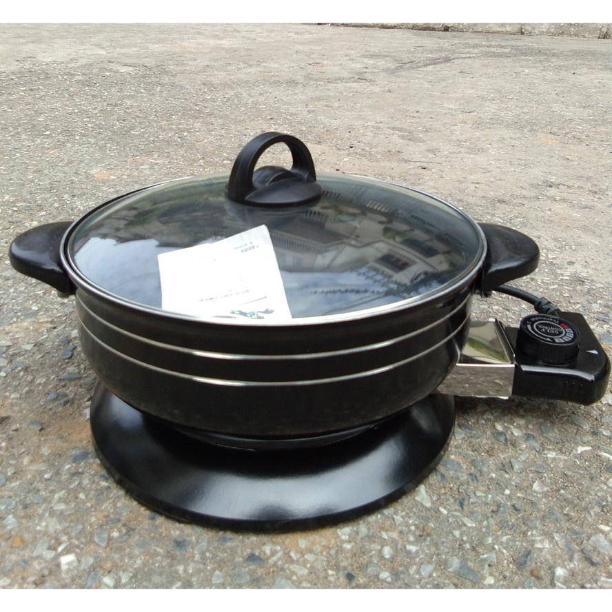 Nồi Lẩu Điện, Chảo Lẩu Điện Đa Năng Chiên,Rán, Luộc, An Toàn Bền Bỉ