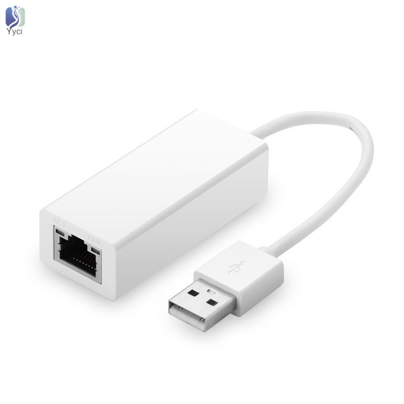 Yy USB 2.0 to RJ45 Ethernet Adapter Lan Networks 10/100 Mbps for Macbook Win7 @VN