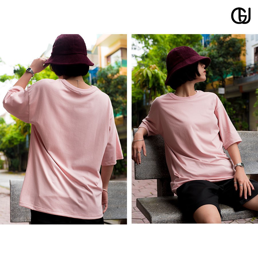 Áo Thun Tay Lỡ Form Rộng Unisex Vải Cotton 100% Mềm Mịn Mát Cho Cả Nam Nữ GUF | BigBuy360 - bigbuy360.vn