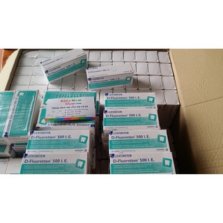 Vitamin D Fluoretten 500l.E