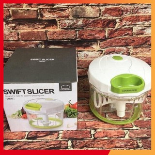 Dụng cụ xay tỏi ớt bằm rau củ quả lock&lock mini slicer cks302, sai cam kết đền 100%