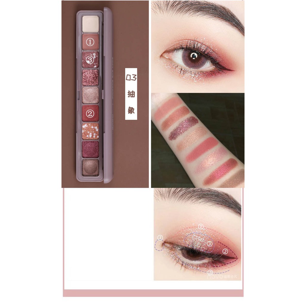Bảng phấn mắt SOFT EYE SHADOW 9 màu SIÊU HOT | BigBuy360 - bigbuy360.vn