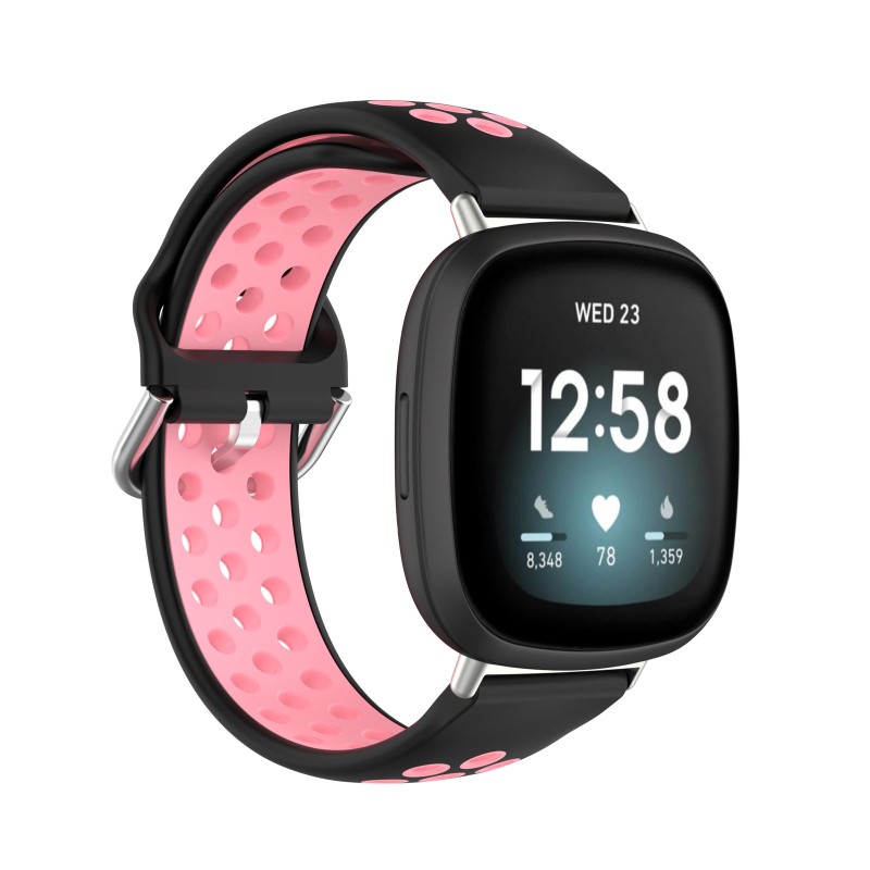 Dây Đeo Silicon Thay Thế Cho Đồng Hồ Thông Minh Fitbit Versa 3 Versa3