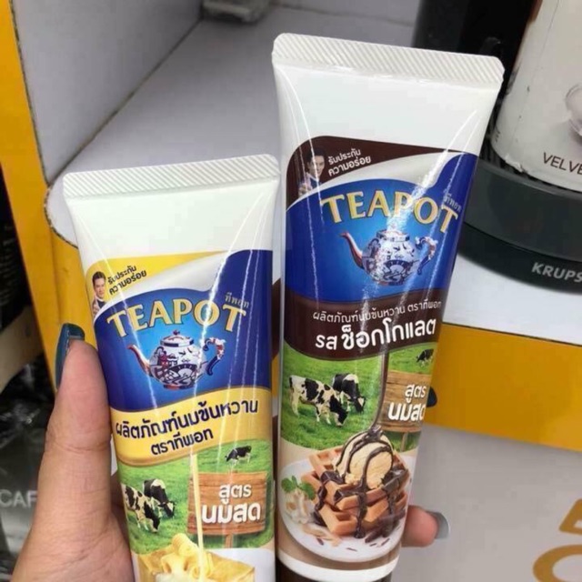 Sữa đặc TEAPOT tuýp các vị thái Lan 22k-29kk/ 1 tuýp 180g