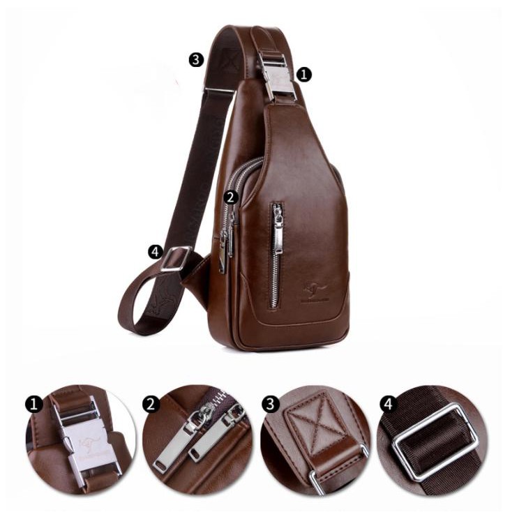 Túi đeo chéo nam da PU phong cách, trẻ trung – Túi đeo chéo nam TC01 – LaDoll | BigBuy360 - bigbuy360.vn