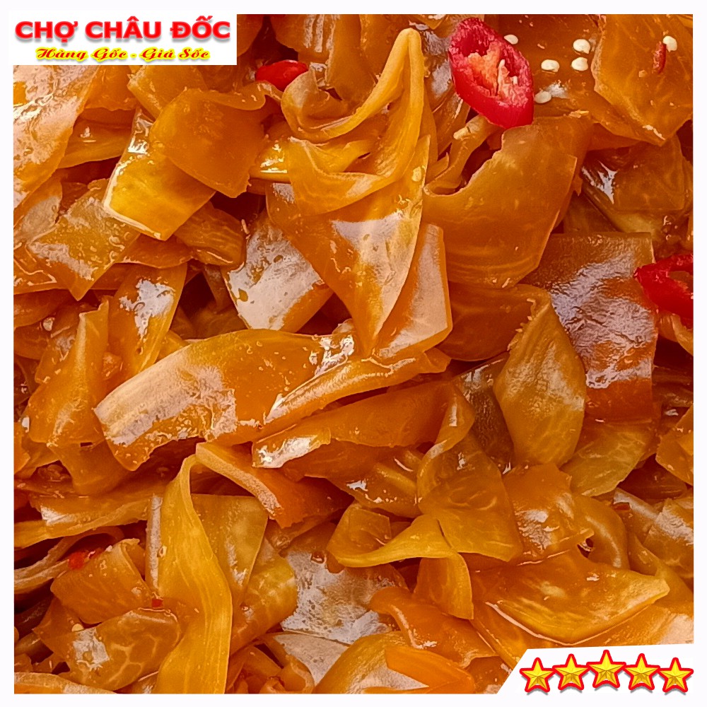500gr Mắm Đu Đủ Miếng Châu Đốc Loại 1 Trộn Sẵn Thơm Ngon
