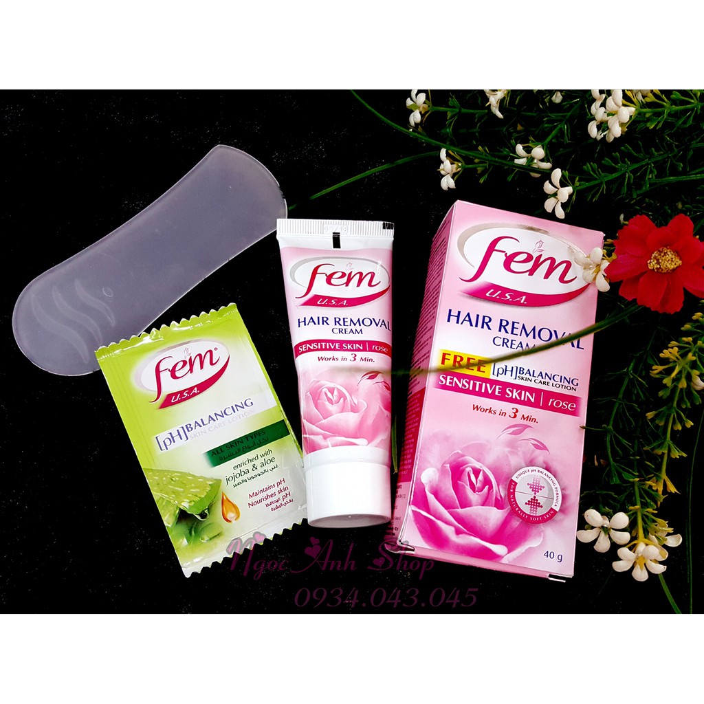 Tẩy Lông Fem dành cho da nhạy cảm