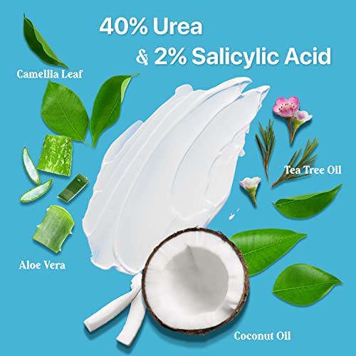 Ebanel Urea Cream 40% Plus Salicylic Acid 130g - Kem dưỡng ẩm chuyên sâu, làm mềm, phục hồi da khô, nám, sẹo, rỗ