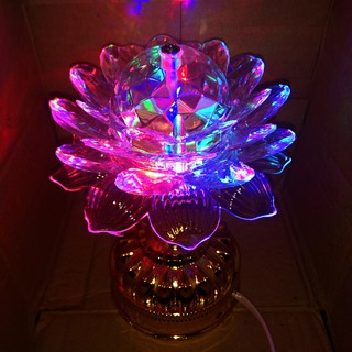 Đèn Thờ KM 2002 Hoa Sen Xoay 360 độ( giá 1 cái)