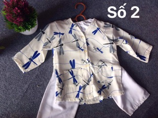 Bộ đồ bà ba trẻ em bé GÁI- bé TRAI ( ảnh thật - đủ size) chất lụa siêu mát