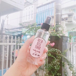 Toner hoa hồng handmade