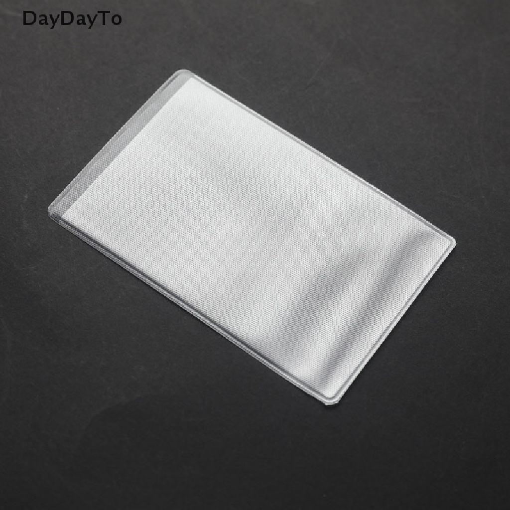 Set 10 Bao Đựng Thẻ Tín Dụng Bằng PVC Trong Suốt Chống Nước