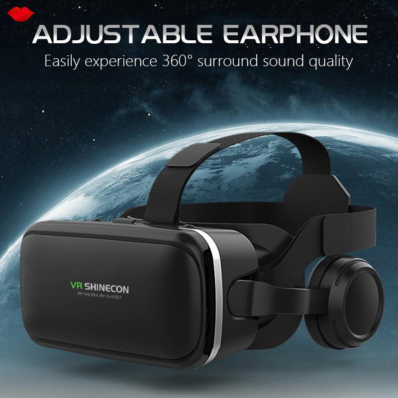 3D VR Glasses VR Headset Glasses Removable Panel 3.5mm Audio Interface Travel Movies Mobile Phone Universal Portable