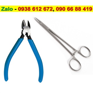 Bộ 2 cây Kìm cắt kim + Pen kẹp kim phun xăm