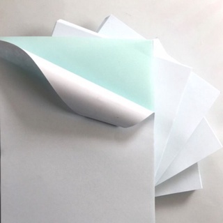 7 tờ giấy in A4 đề can đế xanh