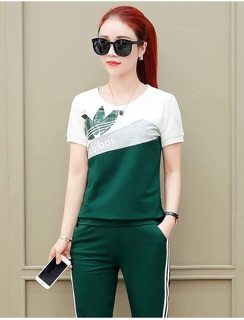 SET BỘ ĐỒ NỮ PHỐI MÀU QUẦN LỮNG