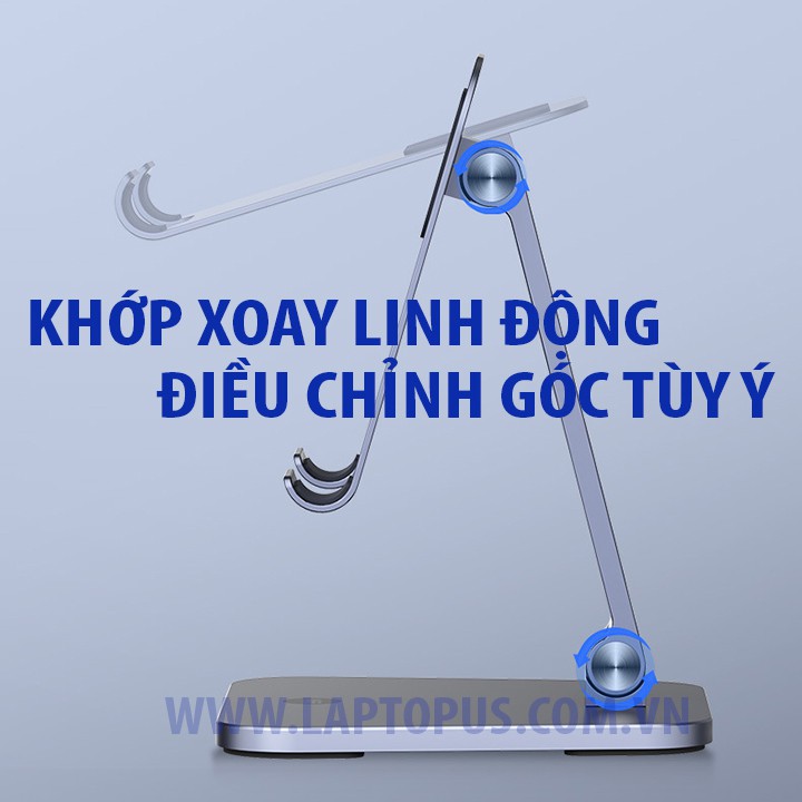 Kệ Giá Đỡ Nhôm Ipad/Surface/Tablet/Kindle/Wacom Chất Lượng Siêu Cấp Xếp Gọn Nhẹ