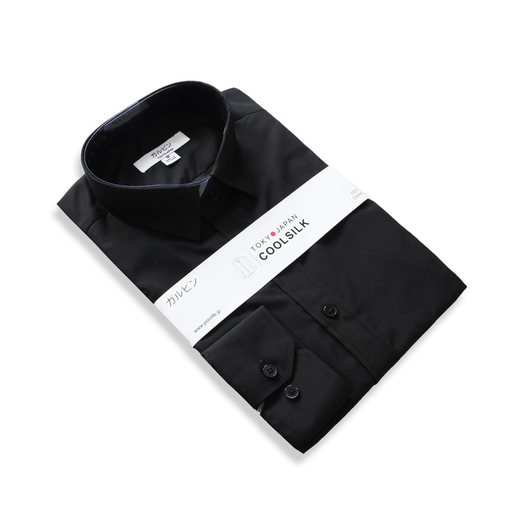 Áo sơ mi nam Coolsilk 100% Leo Vatino Phân phối độc quyền sơ mi dài tay chống nhăn cổ bẻ chuẩn form giữ dáng SMLIFE01 | BigBuy360 - bigbuy360.vn