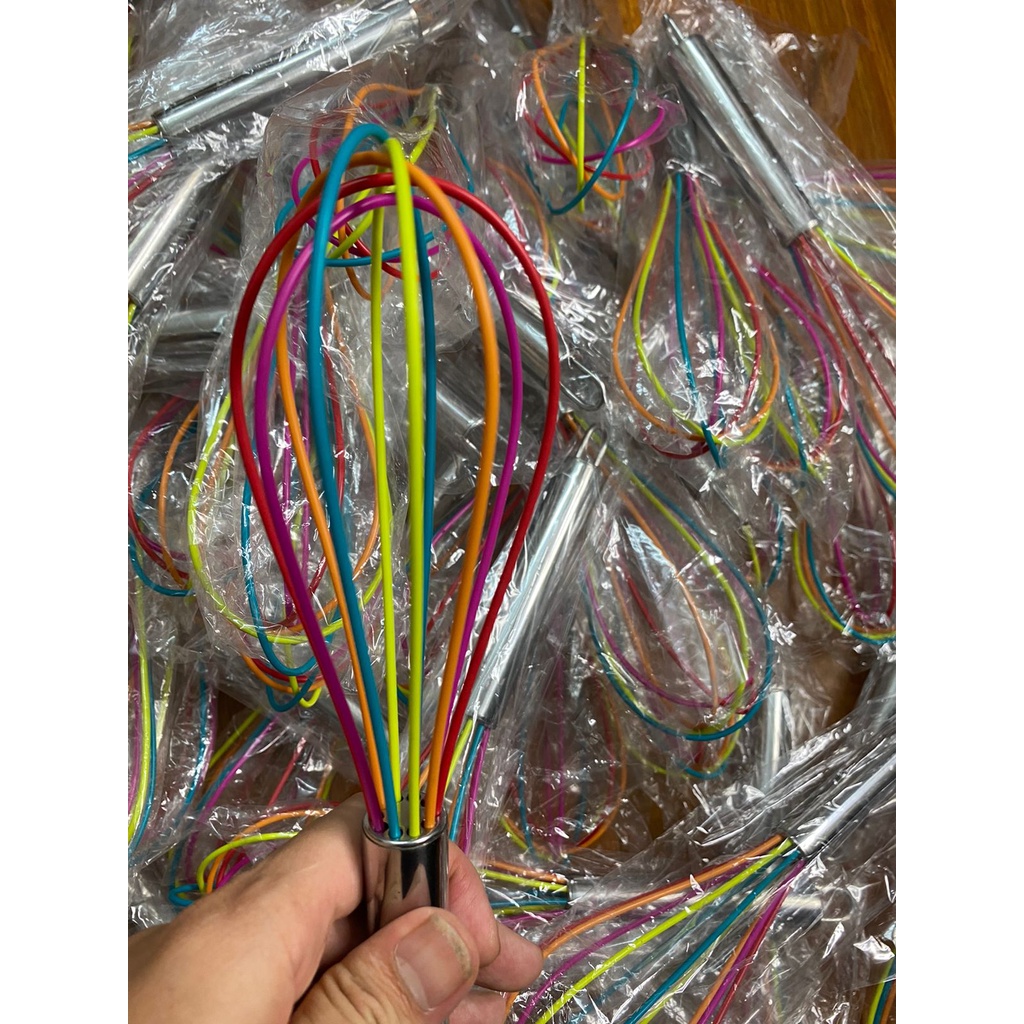 Dụng cụ làm bánh phới lồng đánh trứng/bột silicon cao cấp