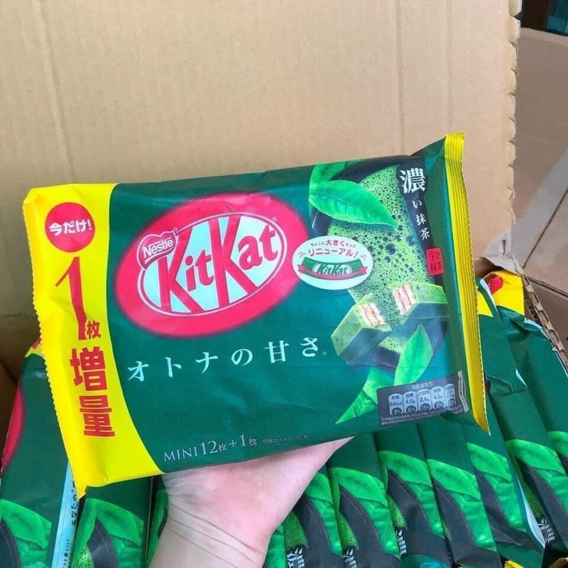 Kẹo kitkat  Nhật bản 60k/ 1 gói (12 thanh)