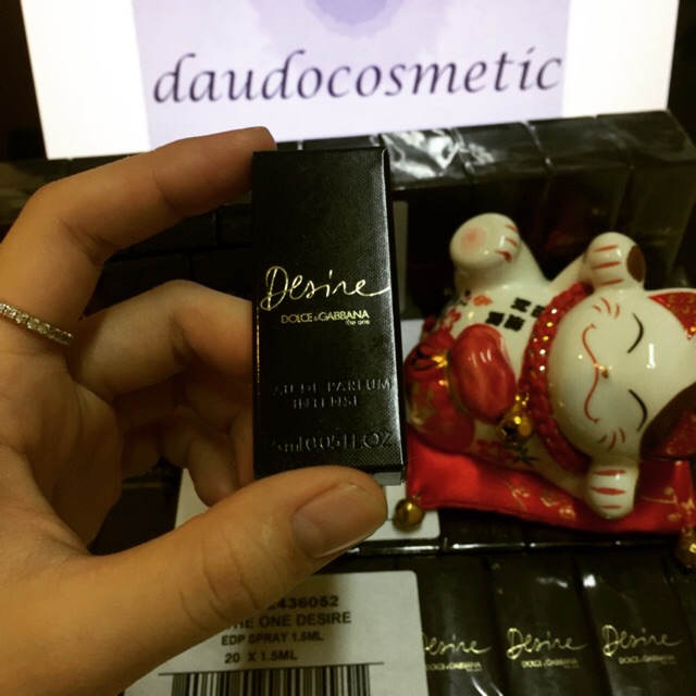 [vial] Nước hoa D&G The One Desire Dolce & Gabbana The One Desire EDP 1.5ml