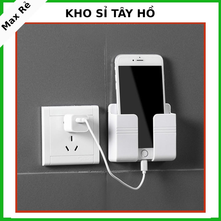 Giá đỡ điện thoại dán tường khi sạc , kệ để đồ đa năng tiện lợi