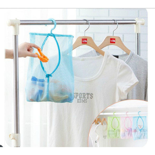 Túi lưới đựng phụ kiện dạng móc treo