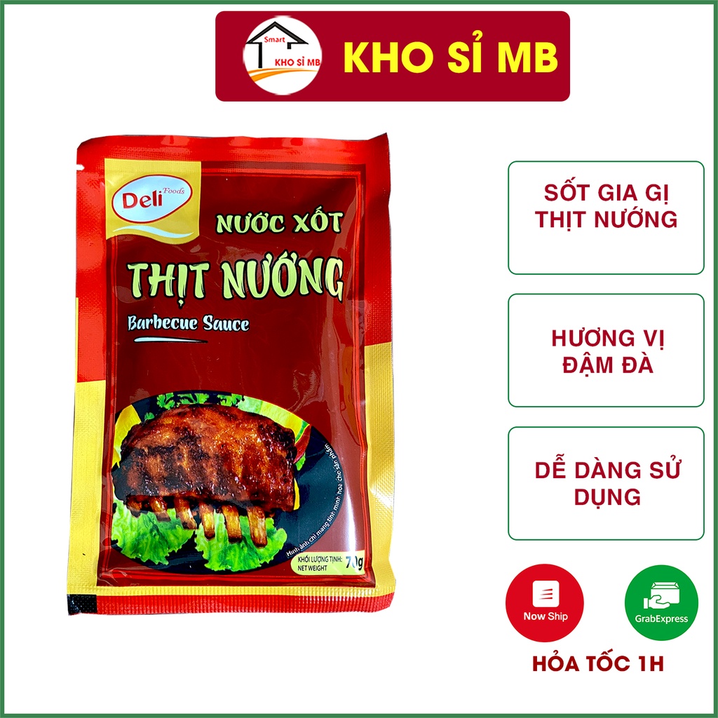 Sốt gia vị ướp thịt nướng deli  kho sỉ mb