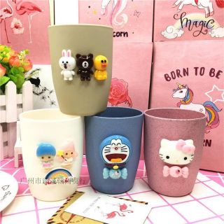 BỘ 5 CỐC NHỰA LÚA MẠCH CHO BÉ