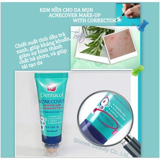 Kem nền Dermacol Acnecover Make-up & Corrector 30ml