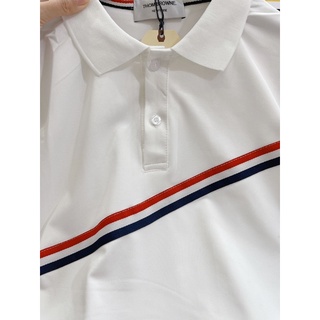 Set áo váy đôi may sọc kẻ “Thom browne”